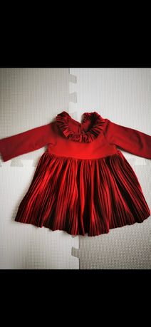 H&M Sukienka z body idealna na sesję dla noworodka niemowlaka 56/62
