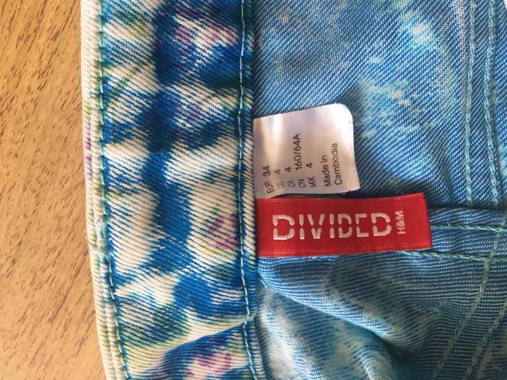 крутые джинсы H&M 44 р.