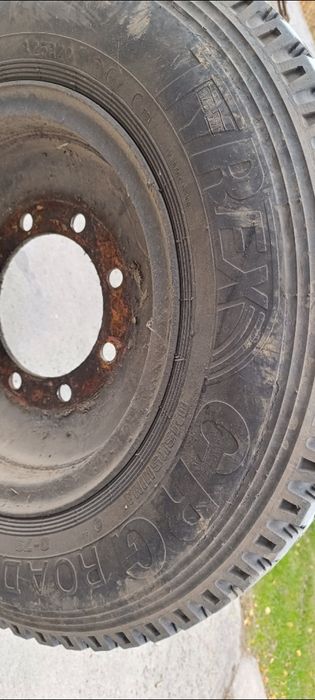 Koło 8.25 R20 opona dętka felga komplet do przyczepy D50 D55 D46 D47
