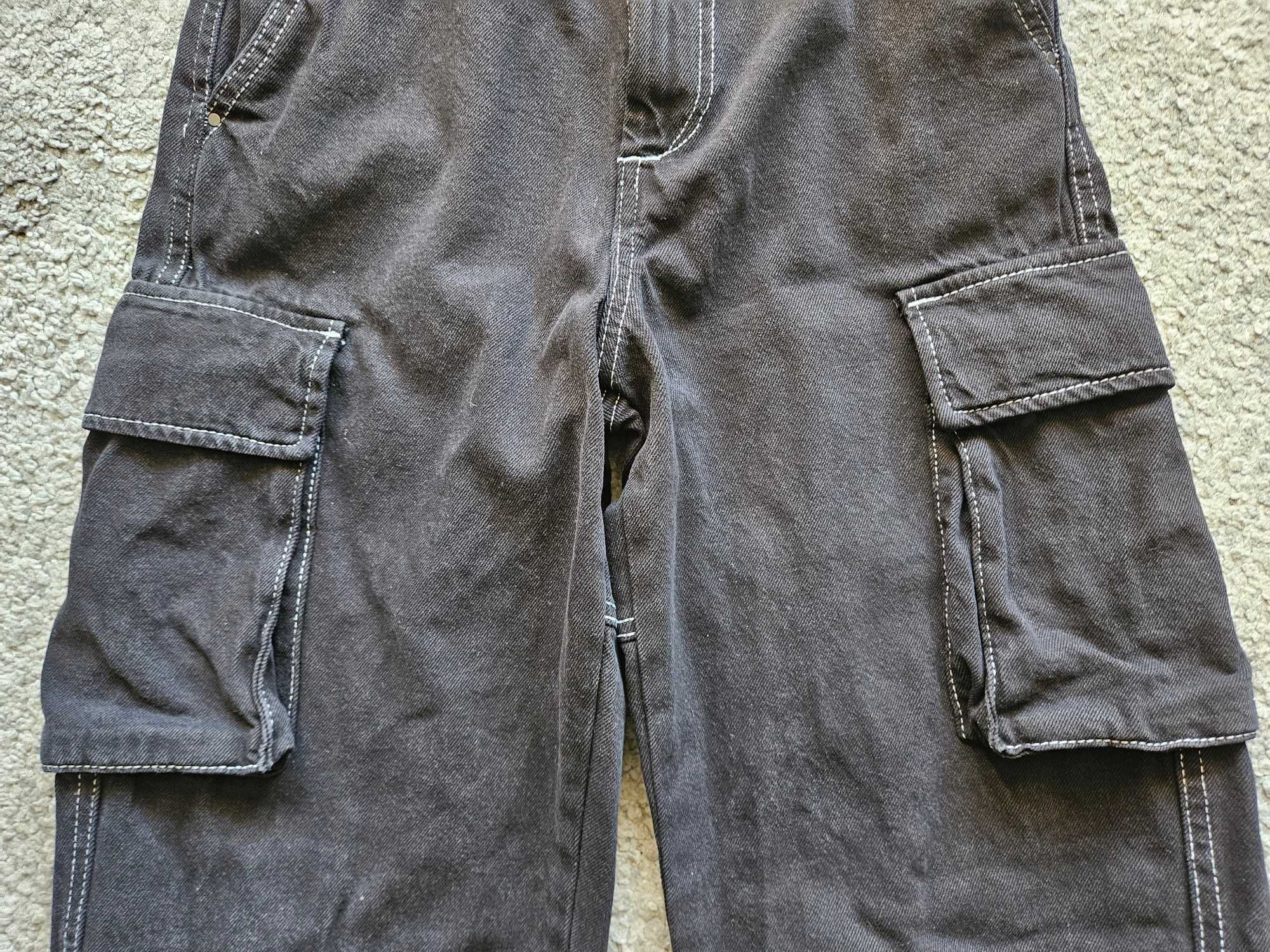 Bershka spodnie bojówki 32 - stan idealny - okazja