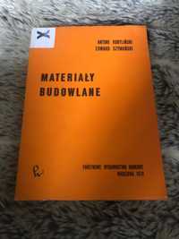 Materiały budowlane - Antoni Kobyliński / Edward Szymański