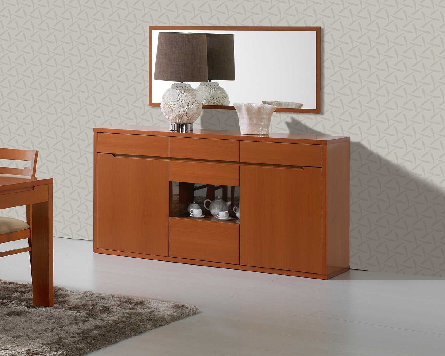 APARADOR + MOLDURA Viena cor Faia (Lourini) 470€