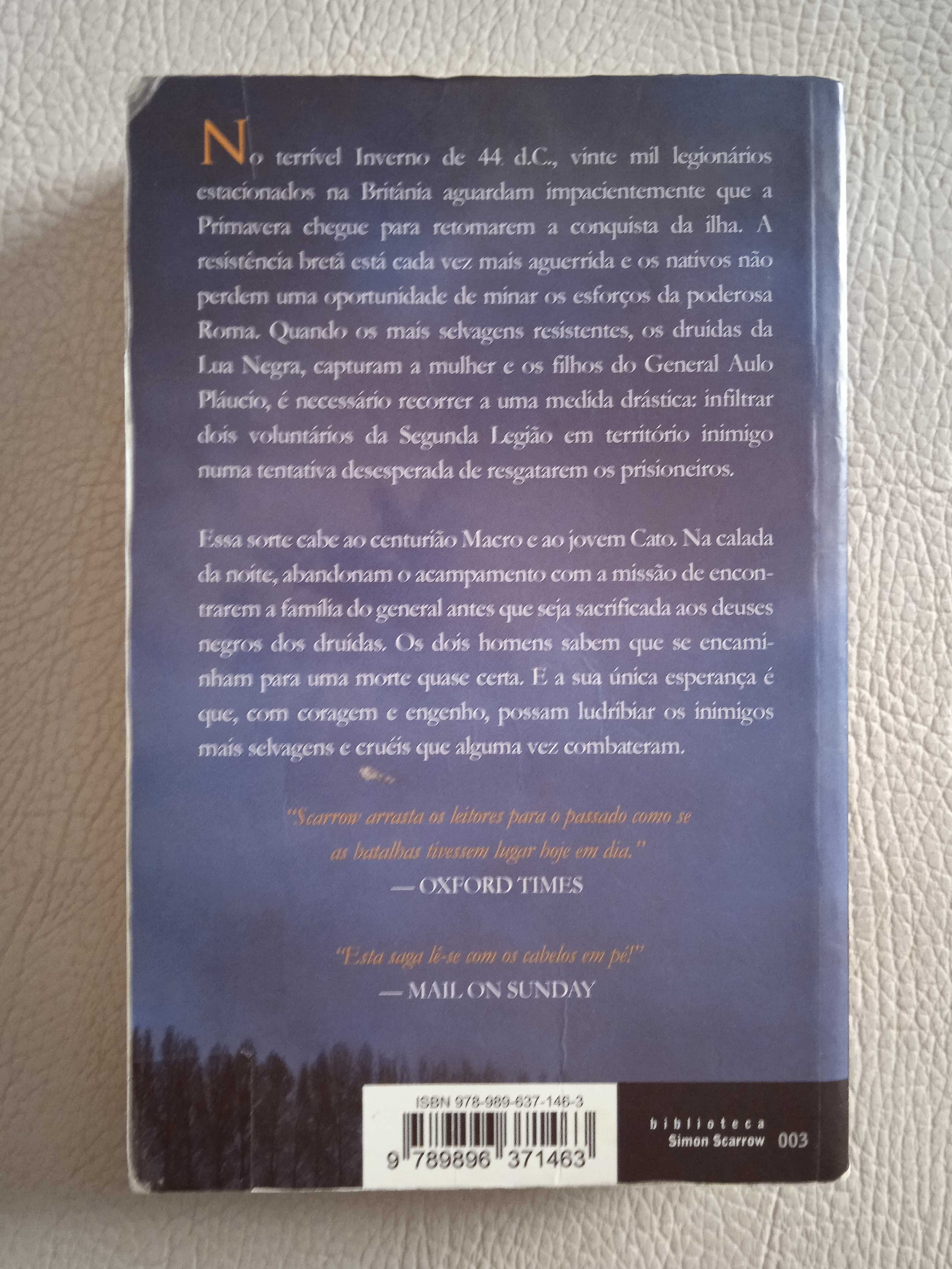 As garras da águia de Simon Scarrow, livros baratos