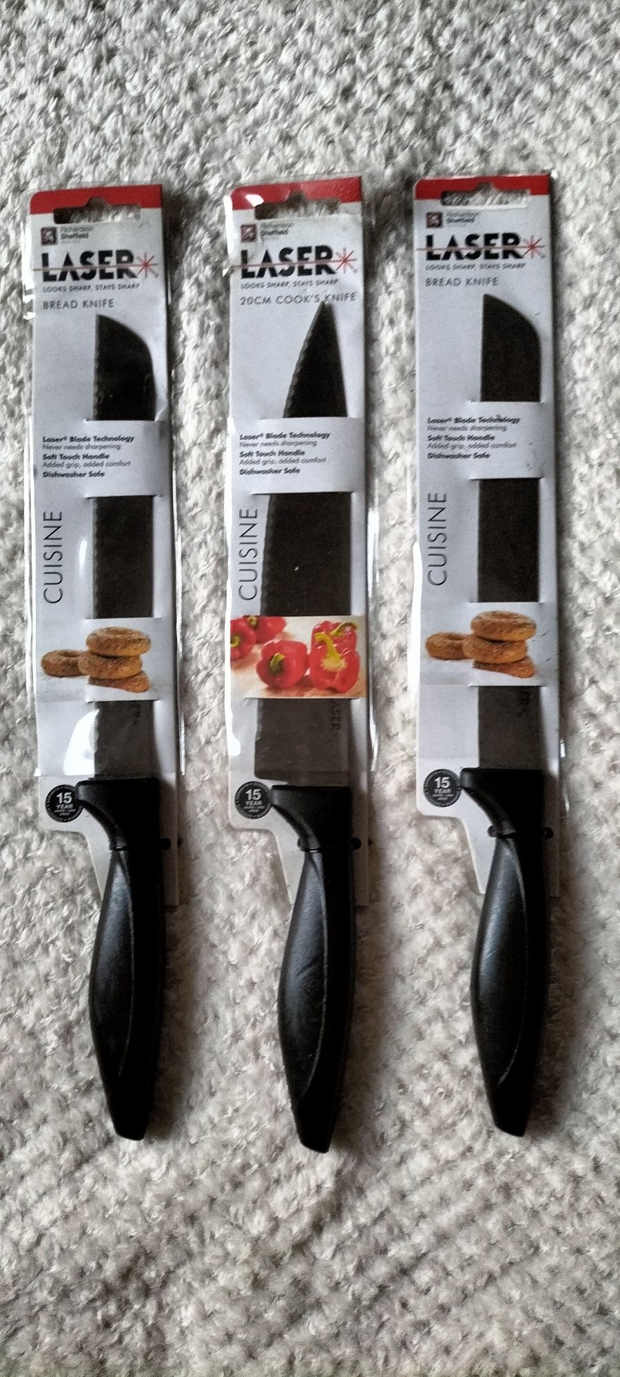 Nóż laserowy kuchenny siekacz do chleba Cuisine