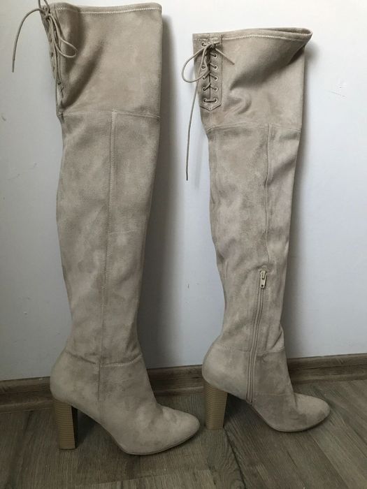 Чоботи Ботфорти Zara