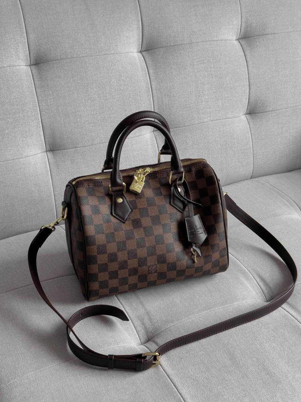 Сумка Louis Vuitton Speedy 25 шахматка