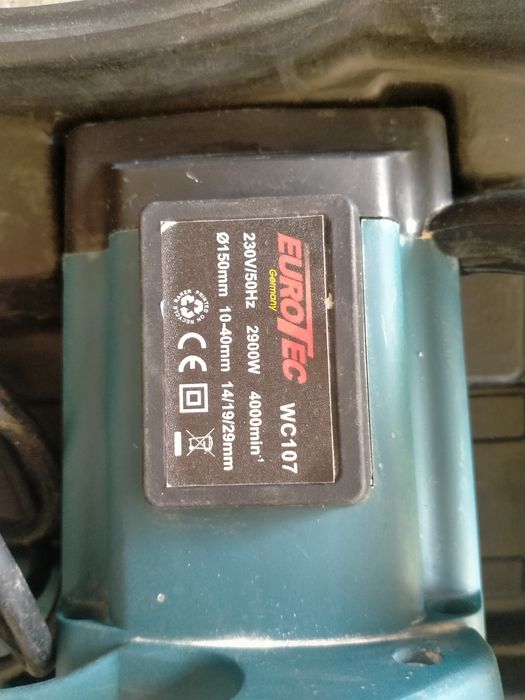 Bruzdownica komplet jak nowa 2900W, mało używana.