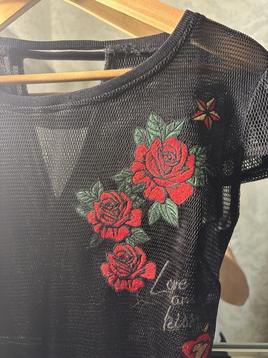 Sukienka czarna  Rose Guess M/L