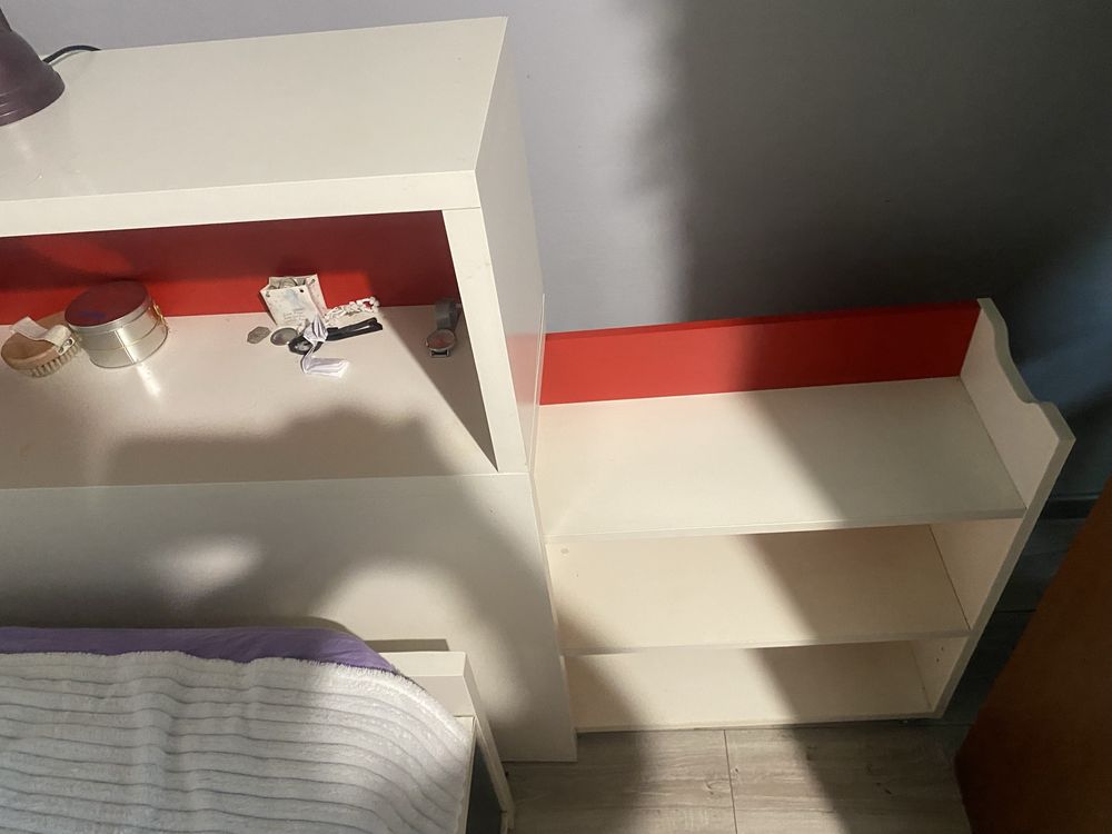 Szafka za łóżko  Ikea Flaxa szafka i zaglowek w jednym