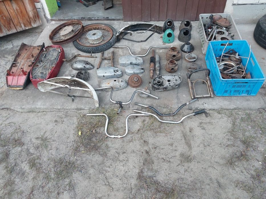 Pakiet części wsk wfm jawa mz junak motorynka romet