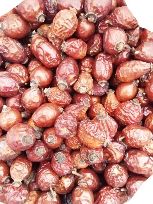 Боярышник, шиповник сушеный