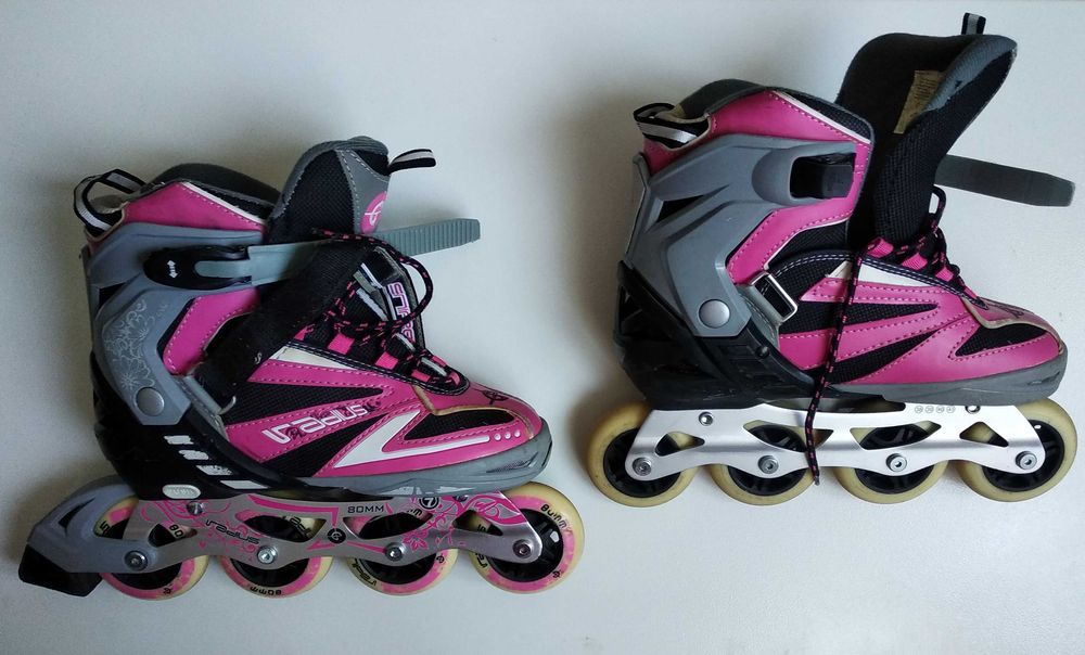 Коньки роликовые RADIUS, размер 38-41