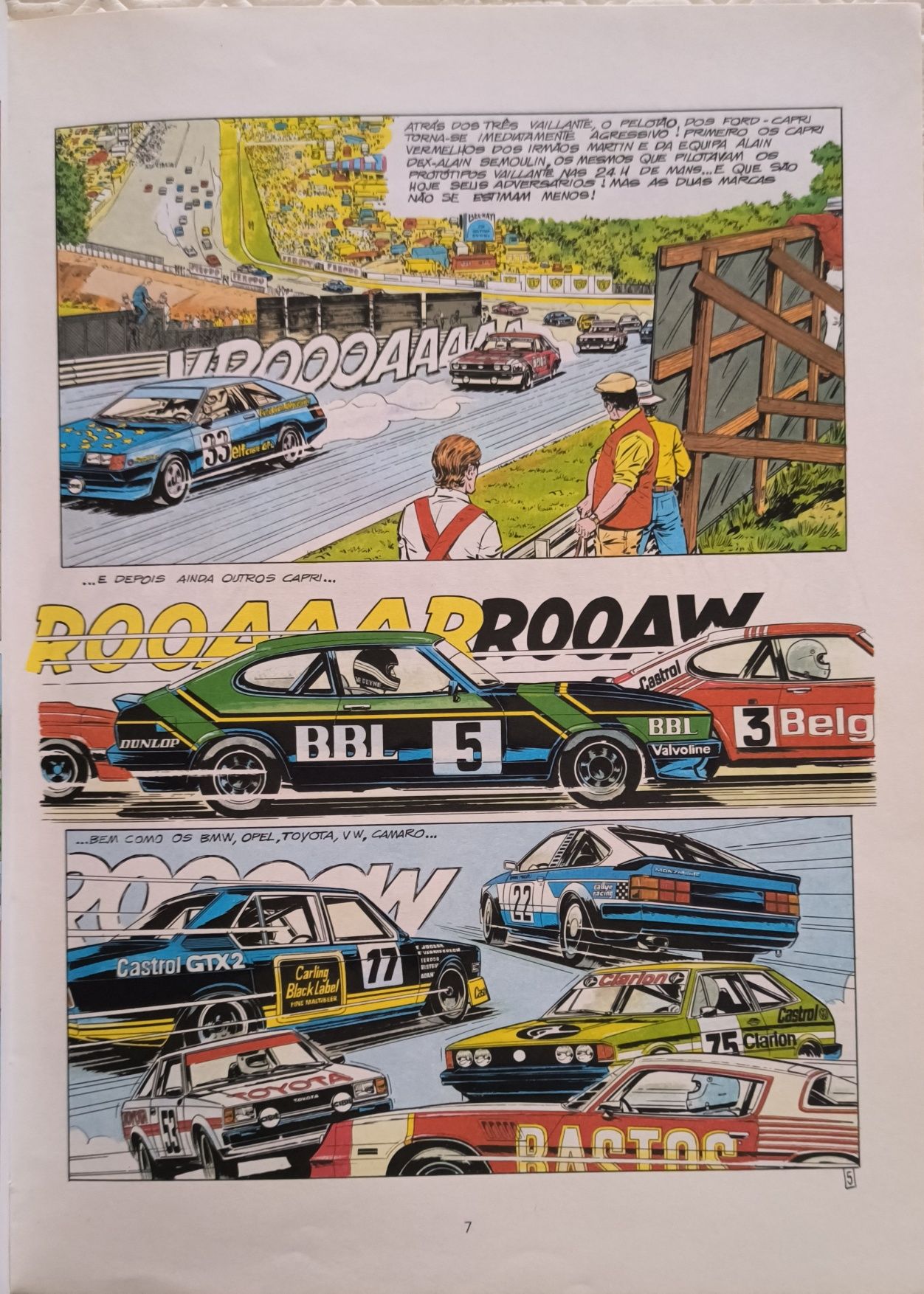 Livro 'Michel Vaillant - Steve Warson contra Michel Vaillant'