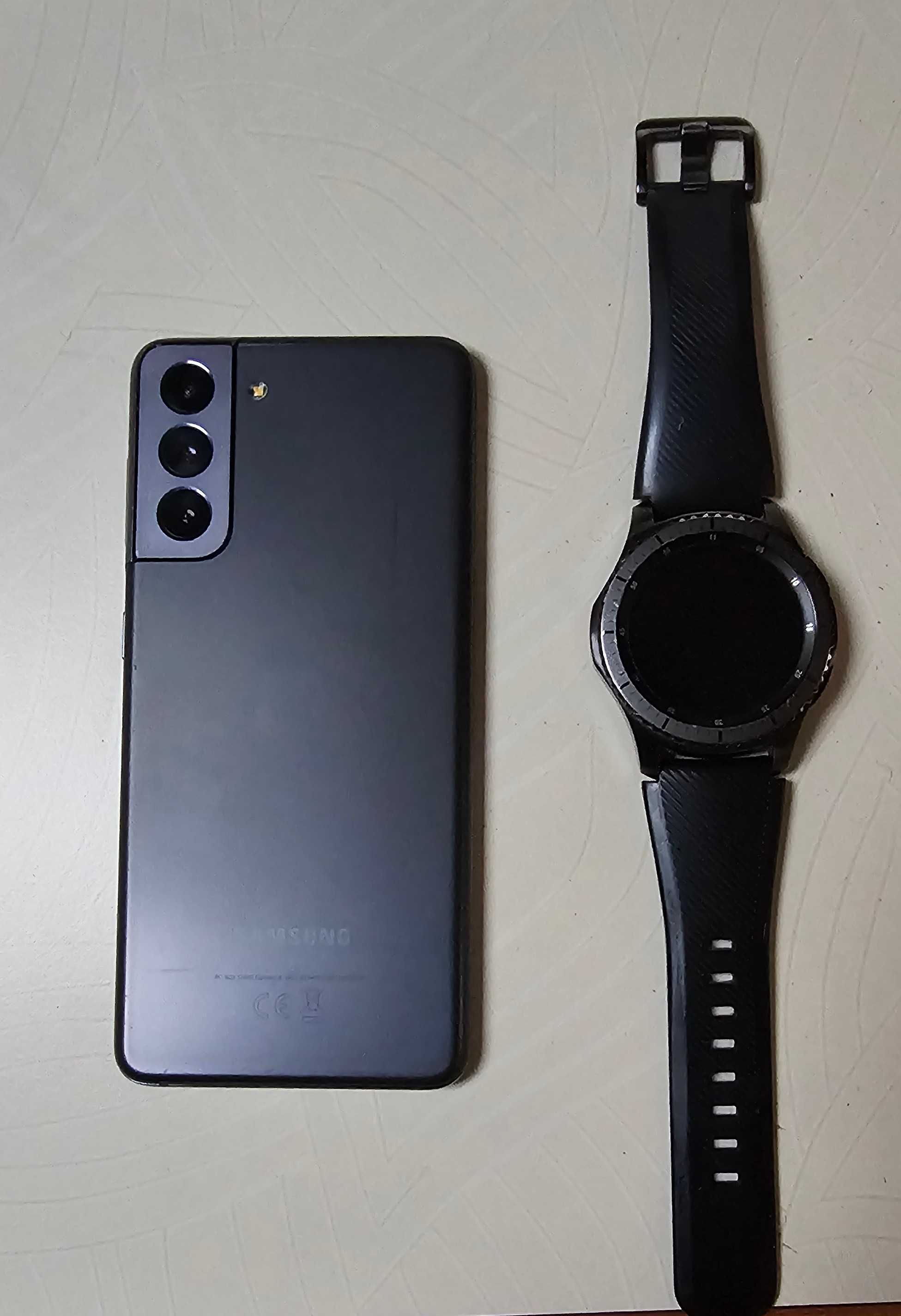 Samsung galaxy S21 256gb + zegarek Gear S3 frontier