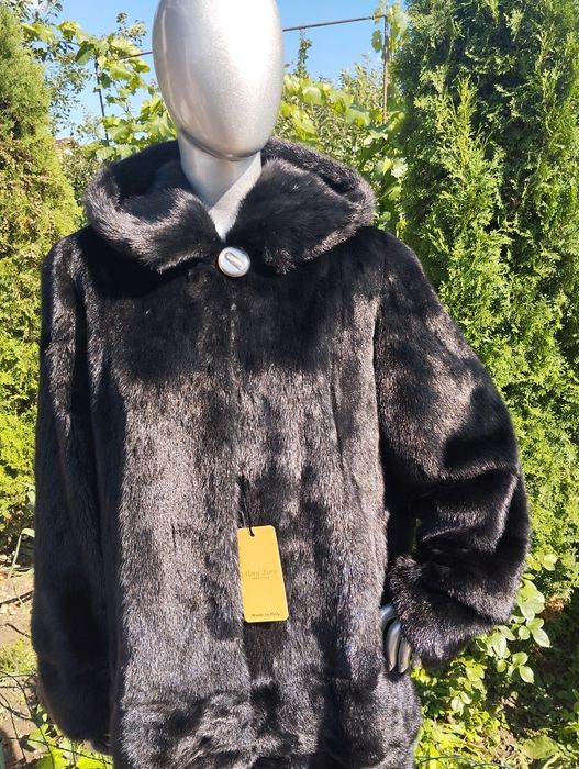 Ог 140! Італія! Норкова шуба 2в1 трансформер, полушубок 52-54-56-58