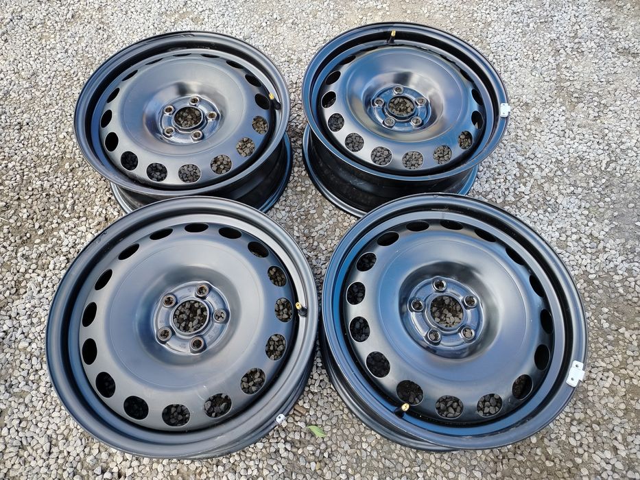 16 Stalowe 5x100 seat skoda volkswagen Ibiza polo fabia Leon golf