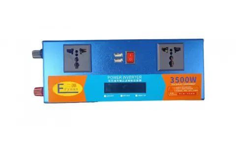 Преобразователь напряжения с 12V/24V 220V 3500W LCD SMART