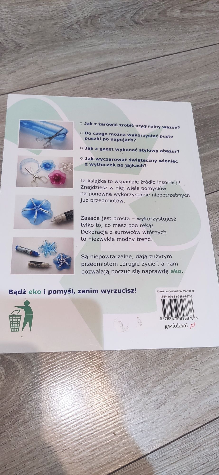 Książka Ekodeco czas na recykling nowa