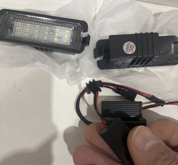 LED Подсветка Номера Volkswagen Golf 6 7 Passat B6 CC Polo вантажівок