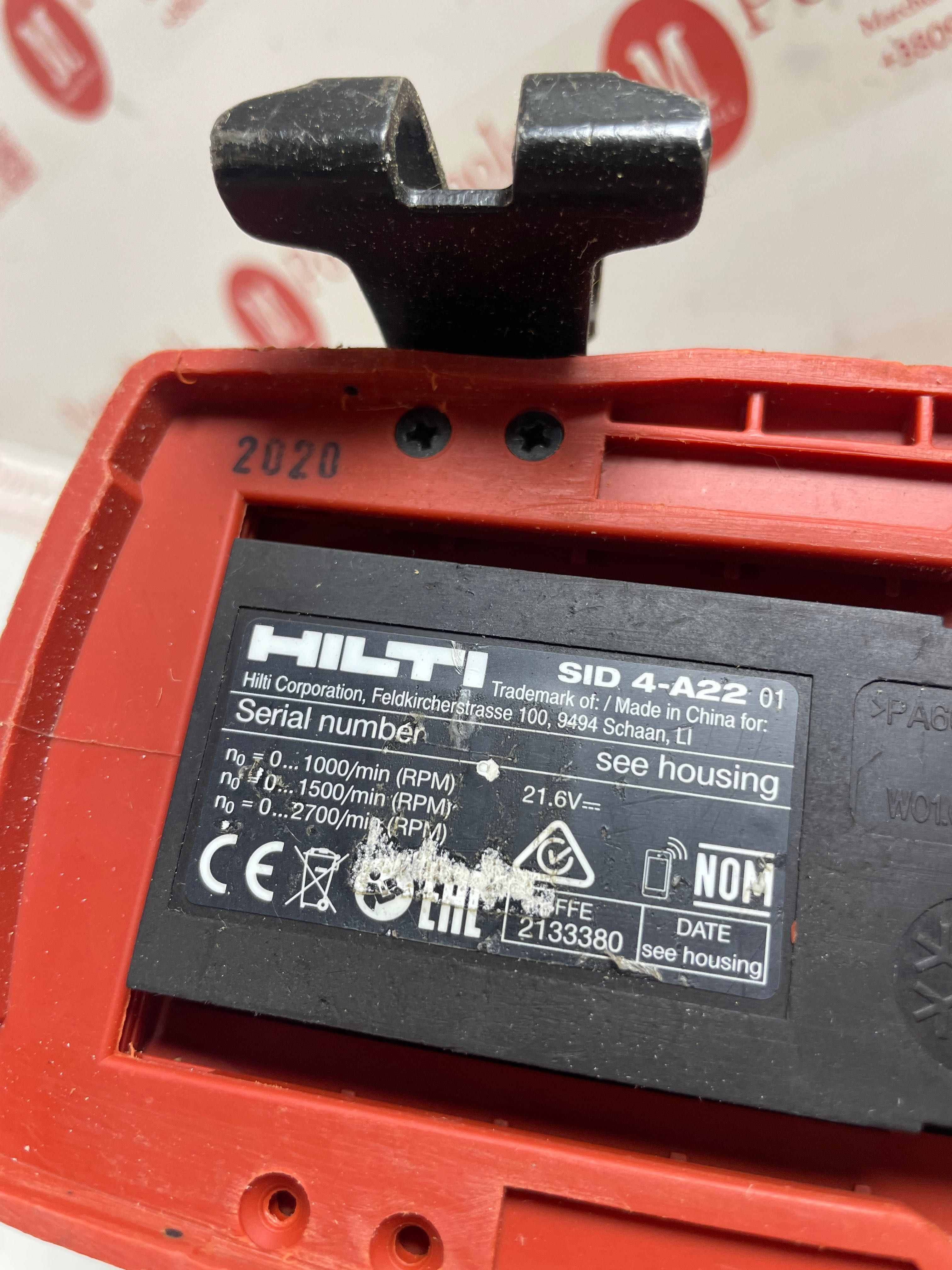Hilti SID 4-A22/акумуляторний імпакт хілті