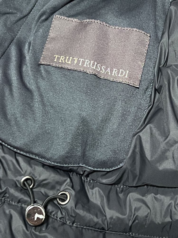 Куртка Trussardi TRU (оригінал, пуховік, Italy)