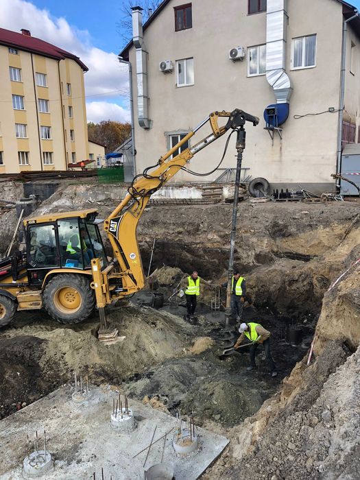 Буріння свай. Свайний фундамент