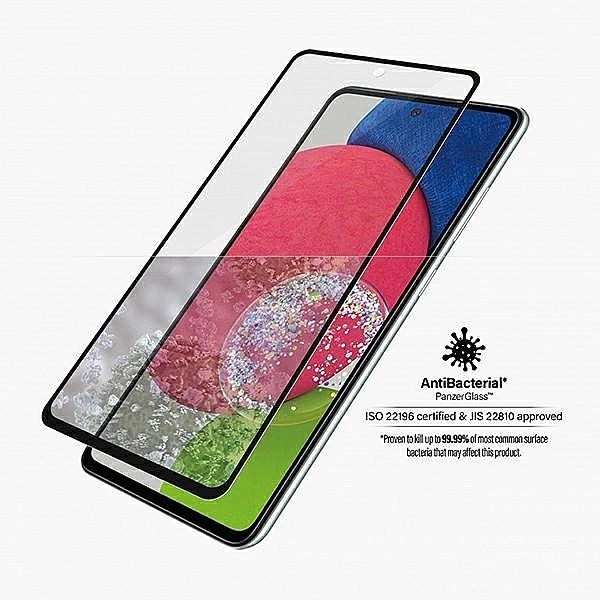 Szkło PanzerGlass E2E Microfracture antybakteryjne na Samsung Galaxy A