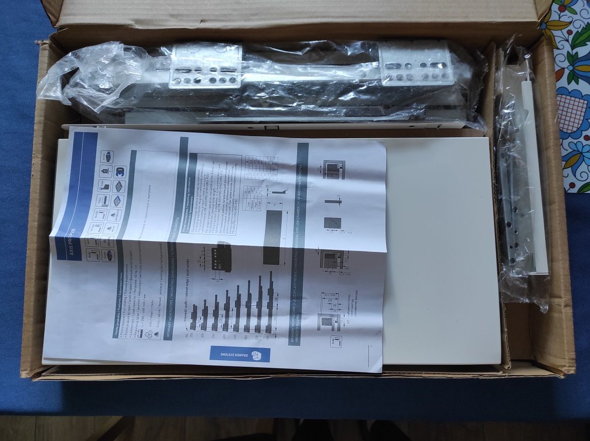 Szuflada GTV AXIS PRO PUSH TO OPEN bardzo wysoka GTV H199 L400