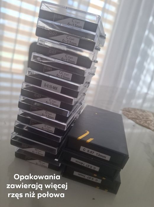 Sprzedam rzeczy do stylizacji rzęs (przedłużania rzęs)