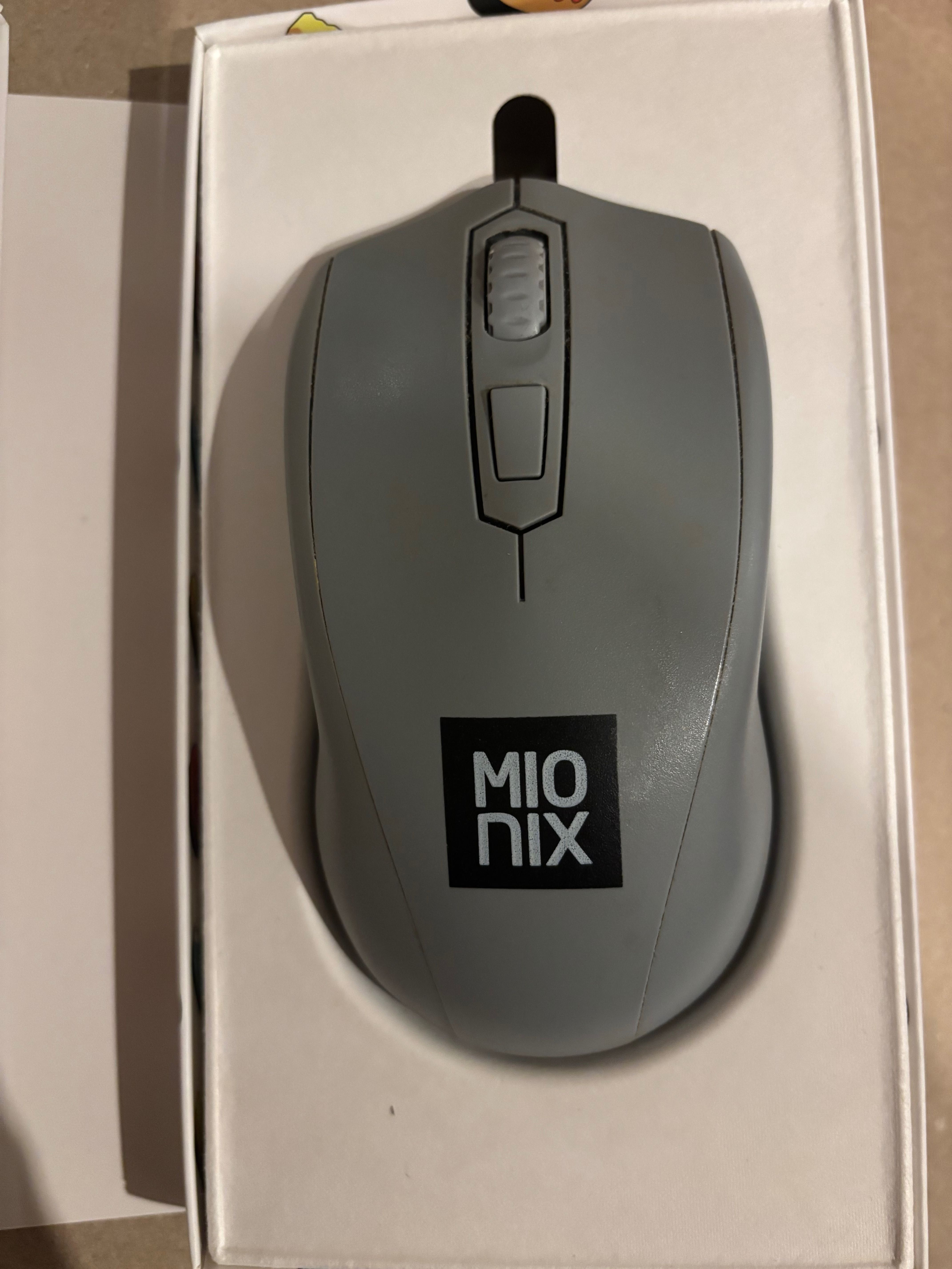 Mysz Mionix Avior szara