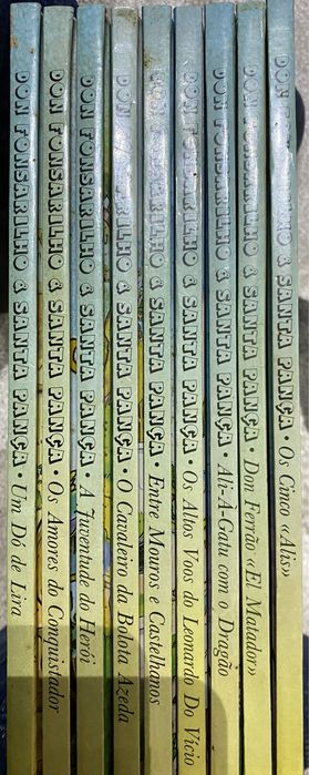 Coleção livros Don Fonsarilho e Santa Pança