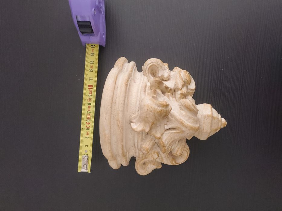 Decoração de parede, de gesso