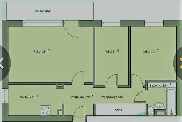 3 pokojowe mieszkanie na sprzedaż ul. Krasnobrodzka w Warszawie