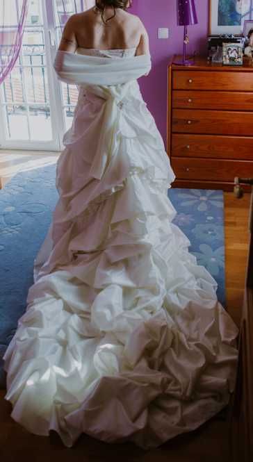 Vestido Noiva Cai cai Pérola