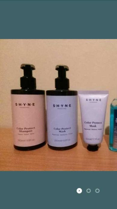 5€-lote 3 Produtos proteção cabelo, novos! Ou 2€ cada.