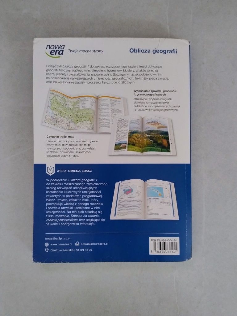 Podręcznik Oblicza Geografii 1 zakres rozszerzony