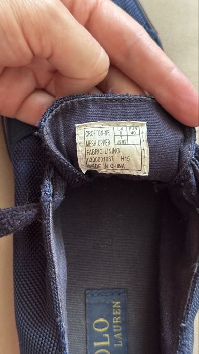 Макасини polo ralph lauren 40р