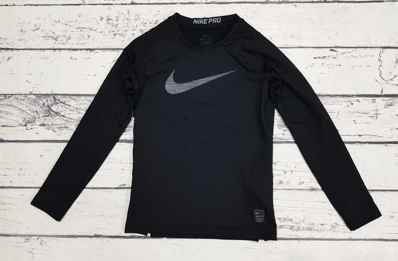 Nike * Pro * koszulka * czarna * chłopięca * idealna * 158/170 cm