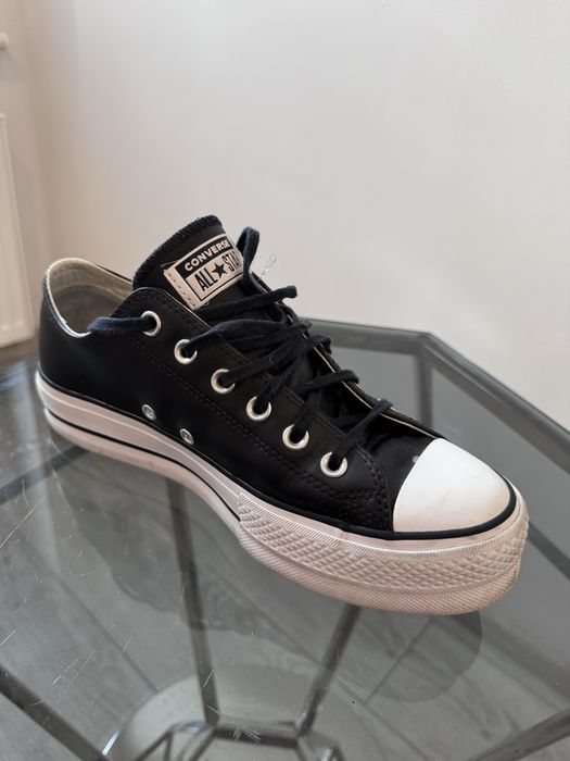 Trampki Converse skóra naturalna