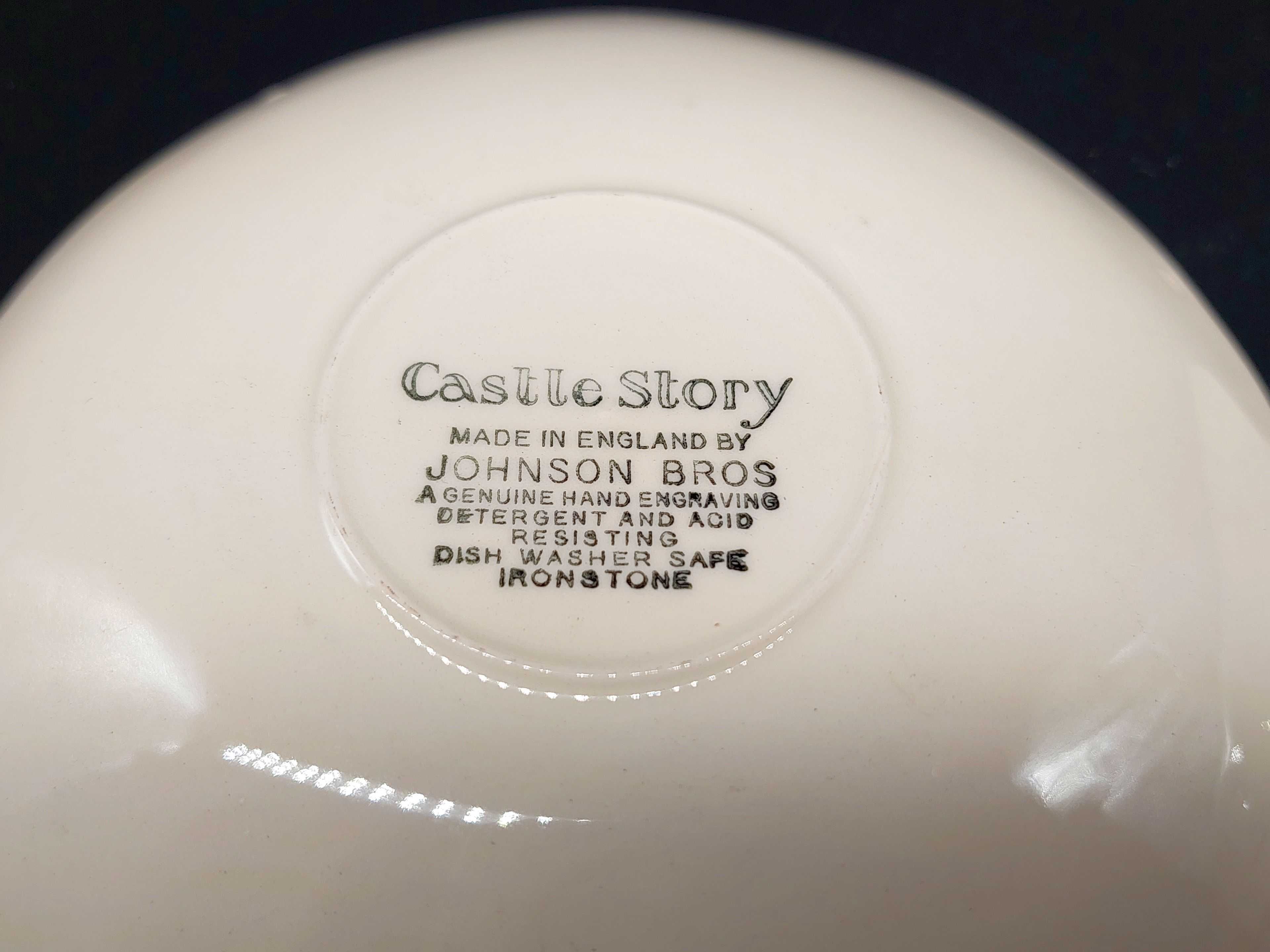 Porcelana angielska podstawek talerzyk kolekcje vintage