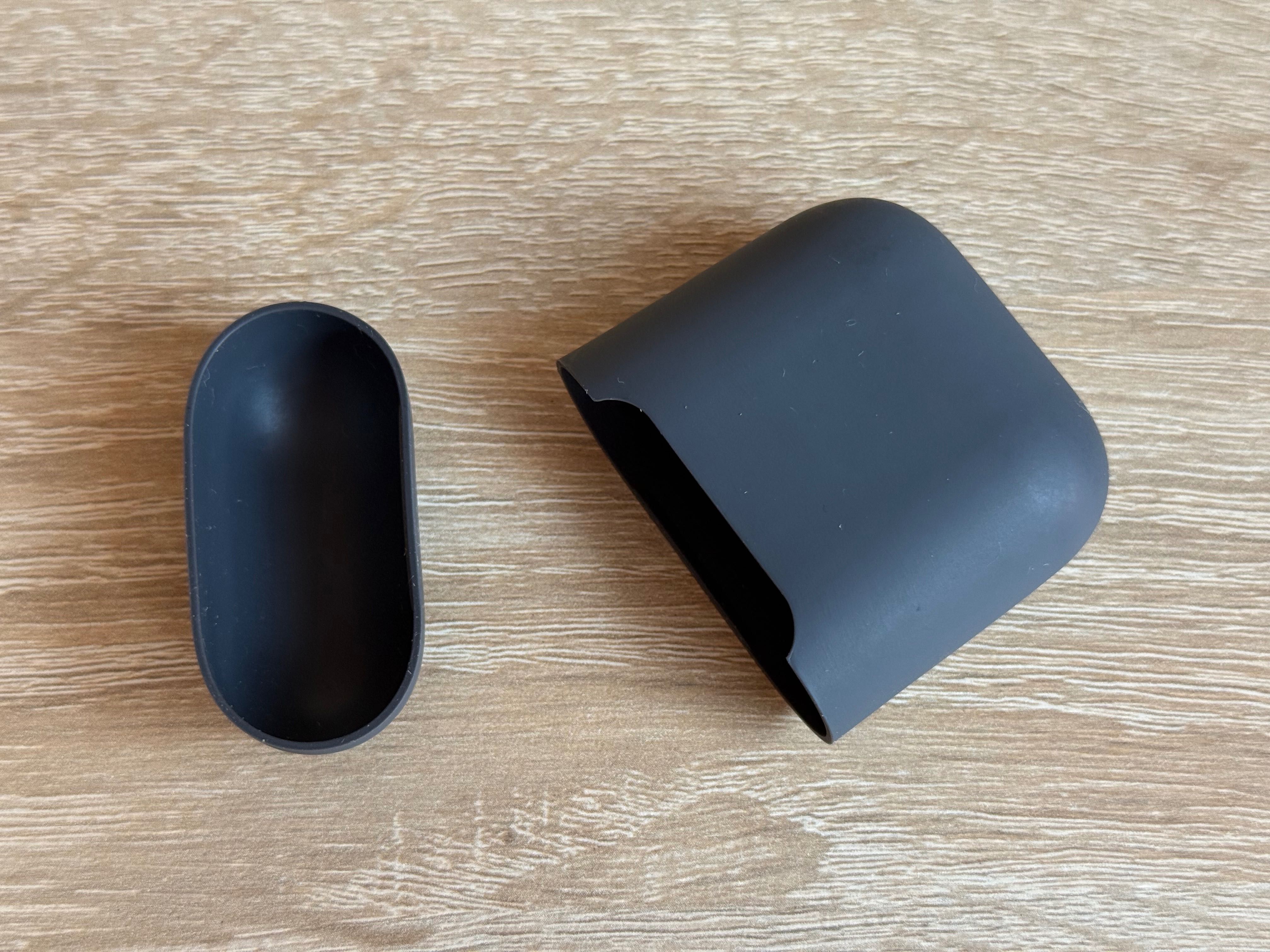 Etui, case na Apple AirPods 1/2 gen. – ciemnoszare