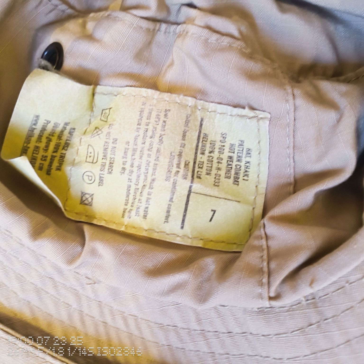 Kapelusz taktyczny bonnie hat khaki