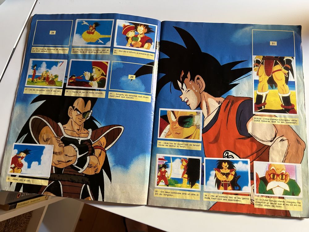 Álbum Dragon Ball Z Espanhol
