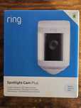 Ring Spotlight Cam Plus Battery White