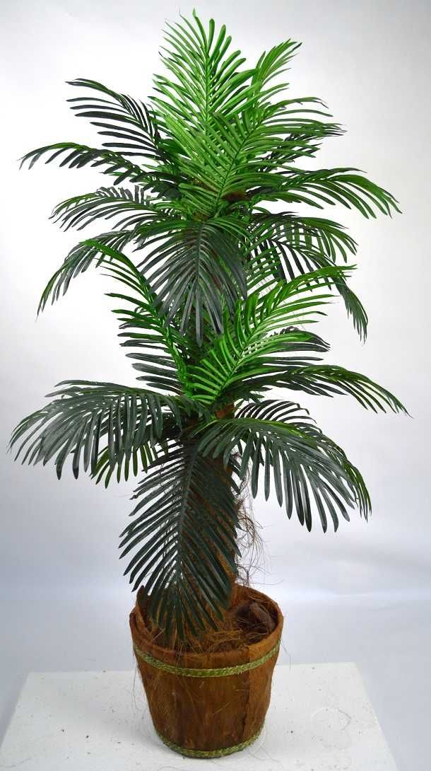 Palma podwójna 1,8m drzewko sztuczne kwiaty palmy