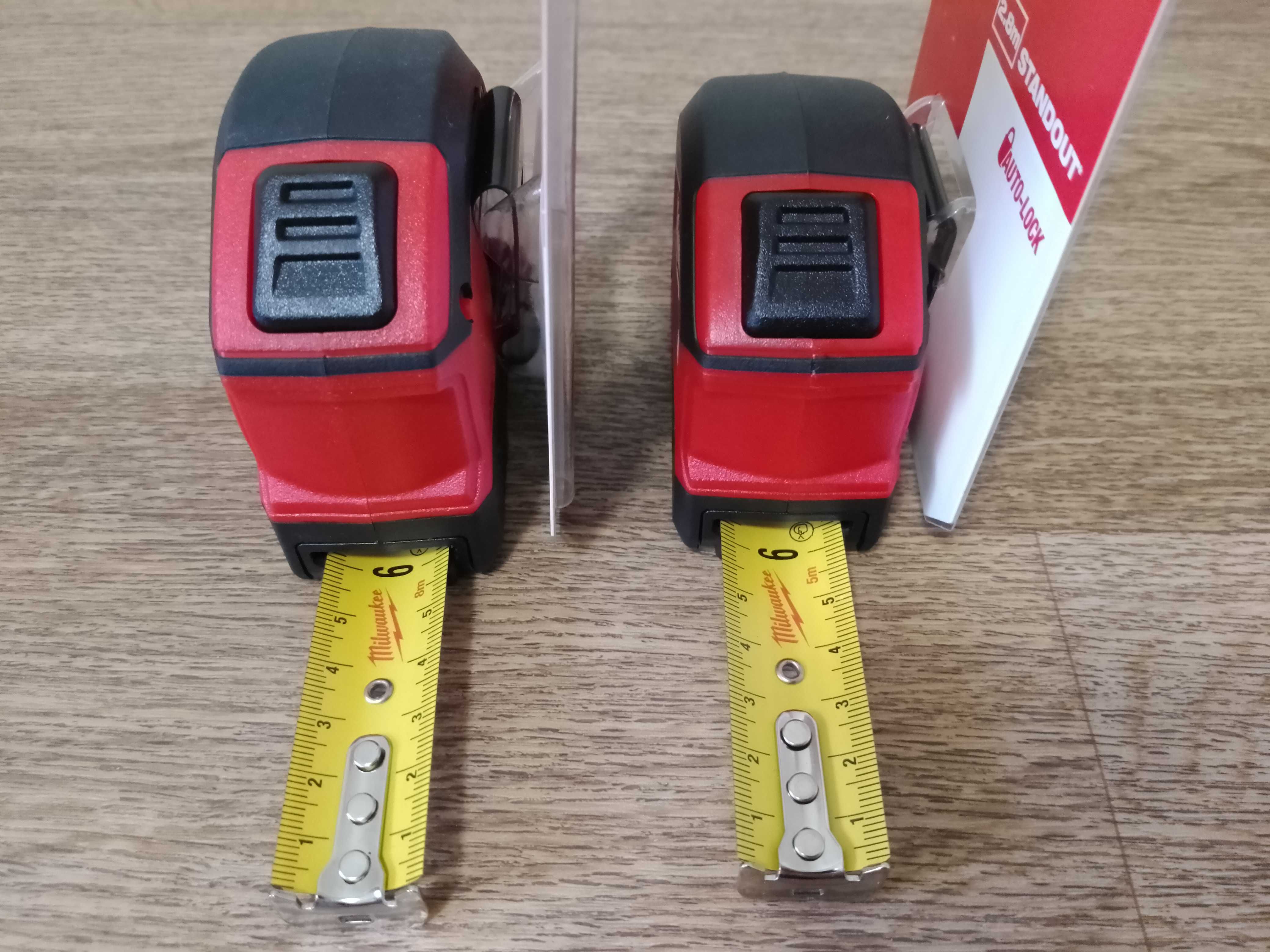 Рулетка метрична MILWAUKEE AUTOLOCK, 5 м/8м х (25 мм)