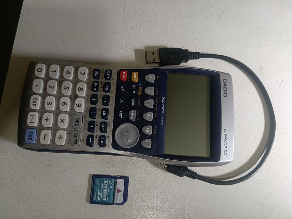 Máquina calcular Casio FX -9860ll SD