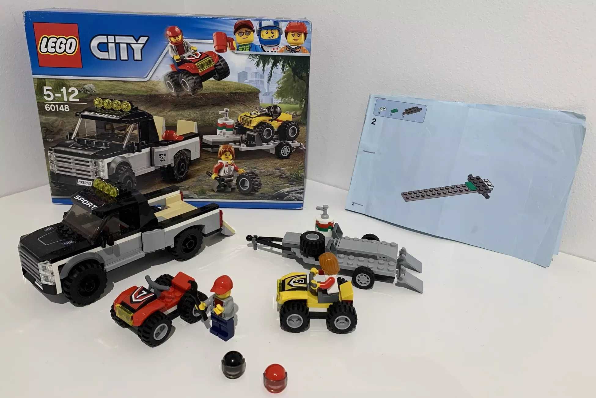 Klocki LEGO - 60148 City - Wyścigowy zespół quadowy