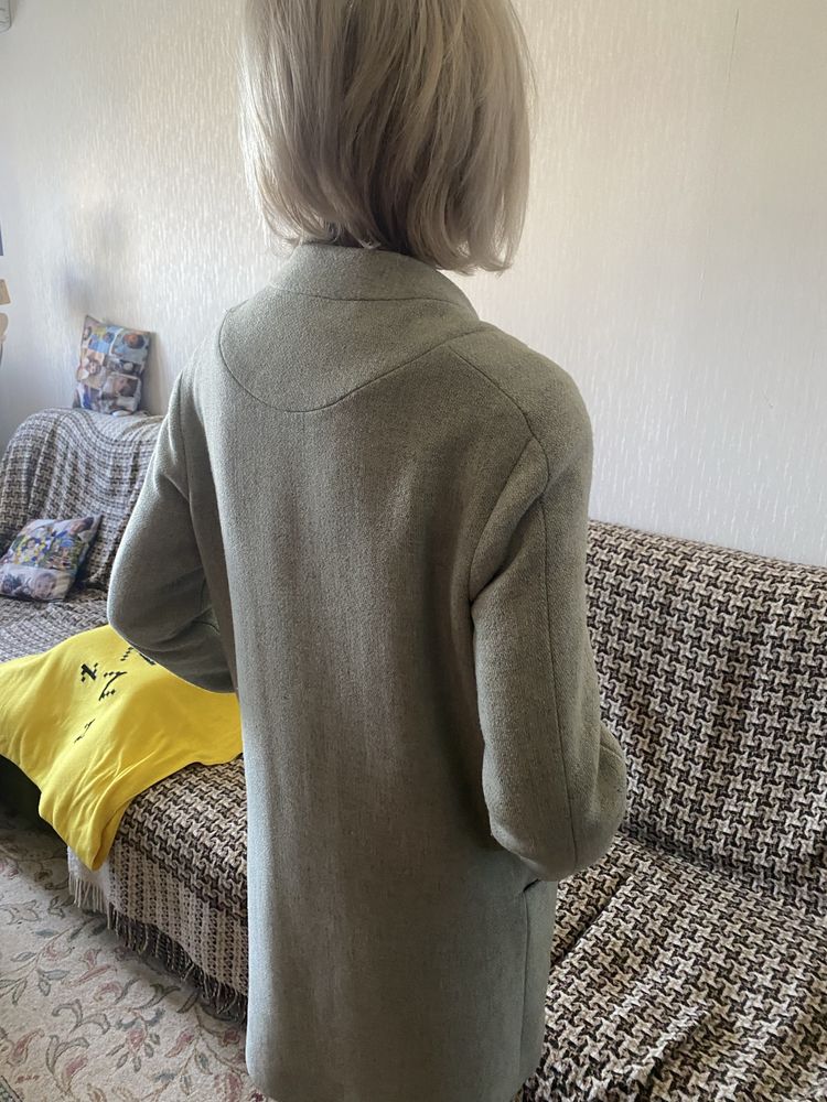 Пальто Zara Basic (пр-во Марокко) XS, очень хорошее состояние