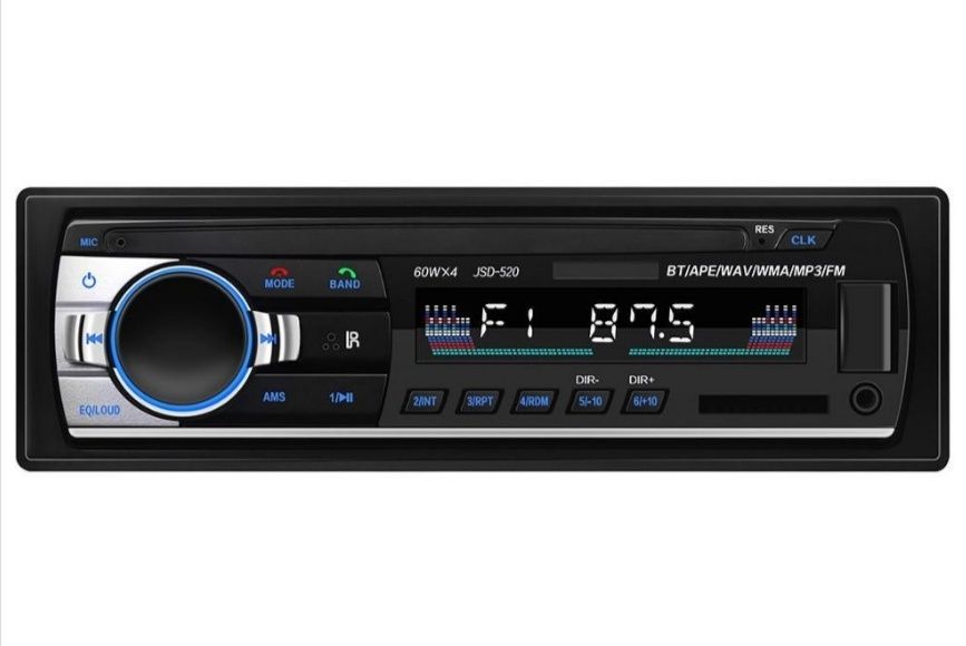 Автомагнітола з блютузом JSD520